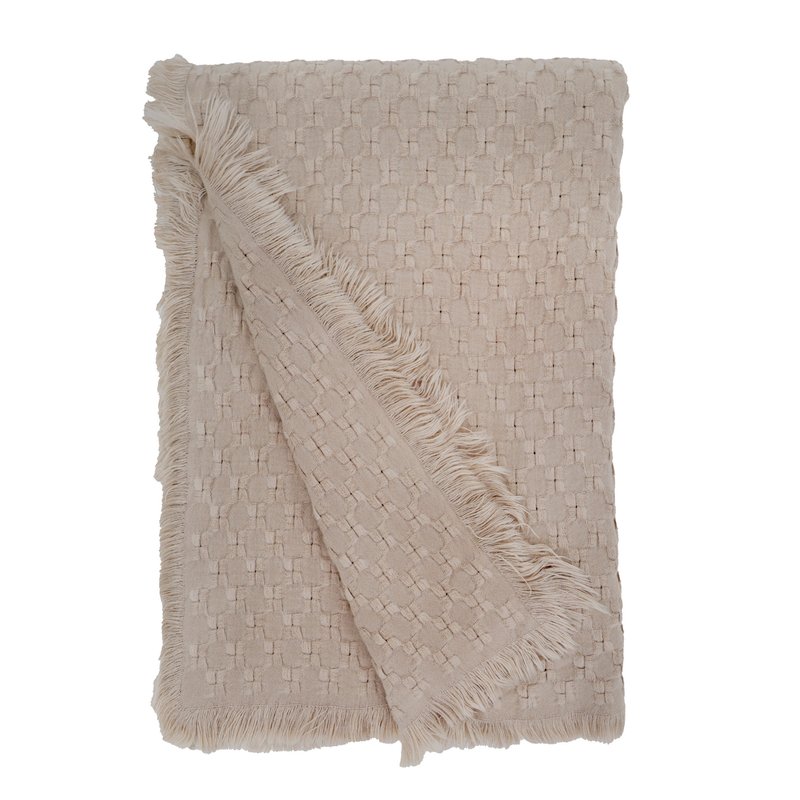 Shop Pom Pom At Home Delphine Oversized Throw In Brown