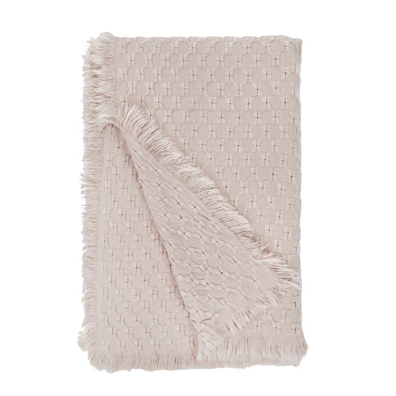 Shop Pom Pom At Home Delphine Oversized Throw In Pink