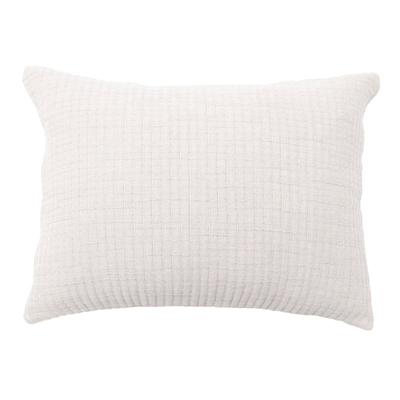 Pom Pom At Home Vancouver Pillow Sham In White