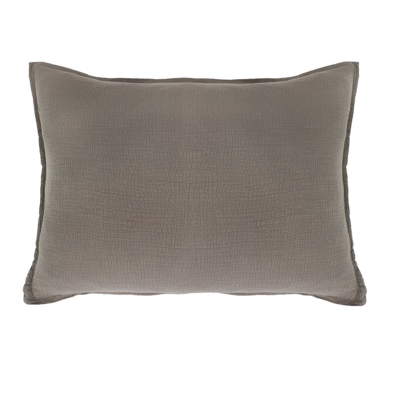 Shop Pom Pom At Home Waverly Big Pillow In Brown