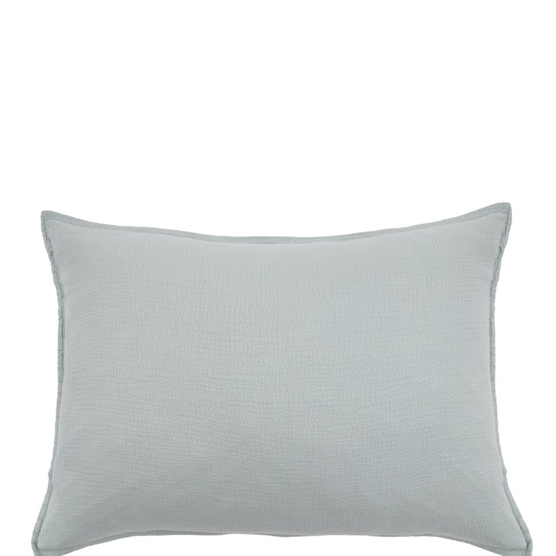 Shop Pom Pom At Home Waverly Big Pillow In Blue