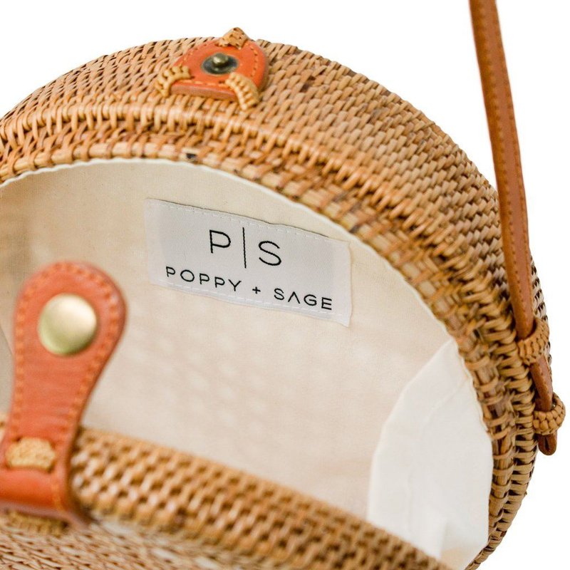 Poppy & Sage Daisy Bag In Brown
