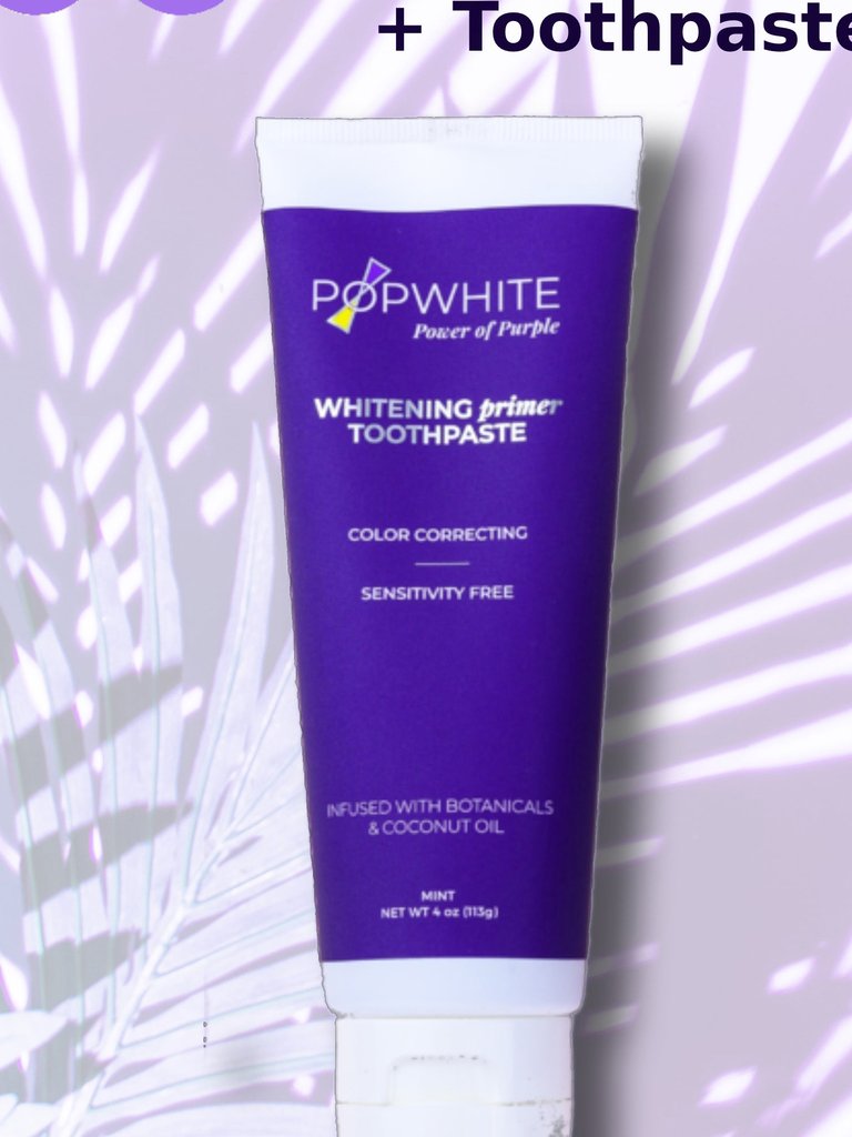2-in-1 Teeth Whitener + Toothpaste