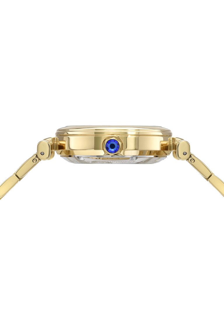 Colette Women's Automatic Goldtone Bracelet Watch, 1101BCOS