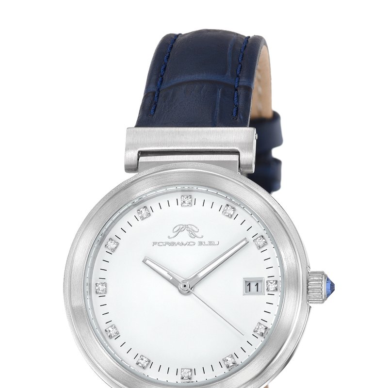 Porsamo Bleu Dahlia Women's Blue Leather Watch, 1051bdal