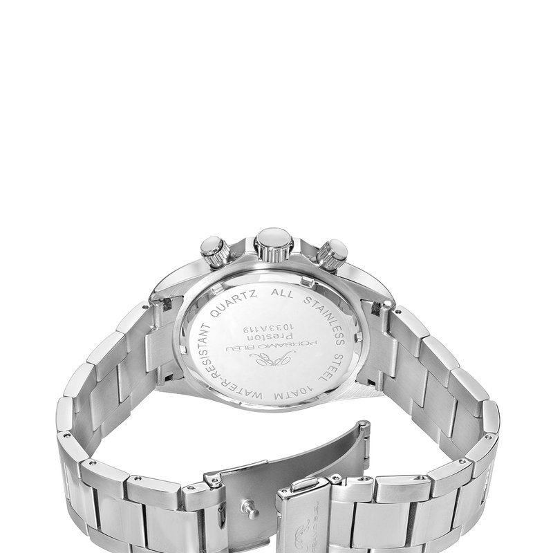 Shop Porsamo Bleu Preston Men's Bracelet Watch, 1032bprs In Grey