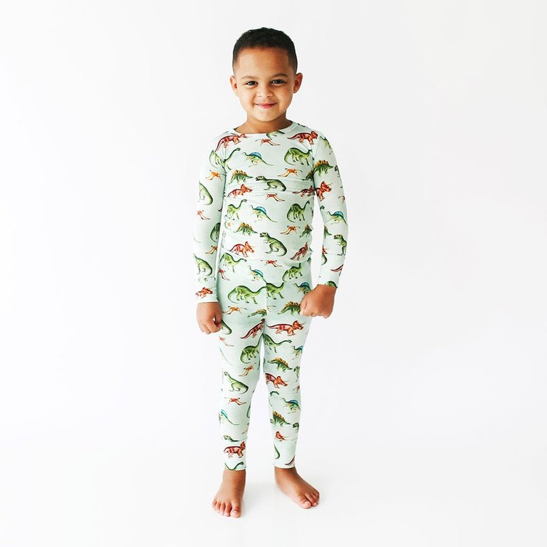 Buddy Long Sleeve Pajamas - Mint