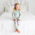 Erin Long Sleeve Pajamas - Mint