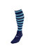 Precision Childrens/Kids Pro Hooped Football Socks (Navy/Sky Blue) - Navy/Sky Blue