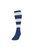 Precision Unisex Adult Hooped Football Socks (Navy/White) - Navy/White