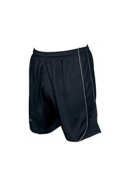 Precision Unisex Adult Mestalla Shorts (Black/White) - Black/White