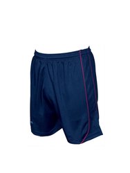 Precision Unisex Adult Mestalla Shorts (Navy/Red) - Navy/Red