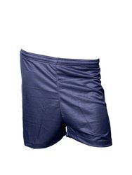 Precision Unisex Adult Micro-Stripe Football Shorts (Navy) - Navy