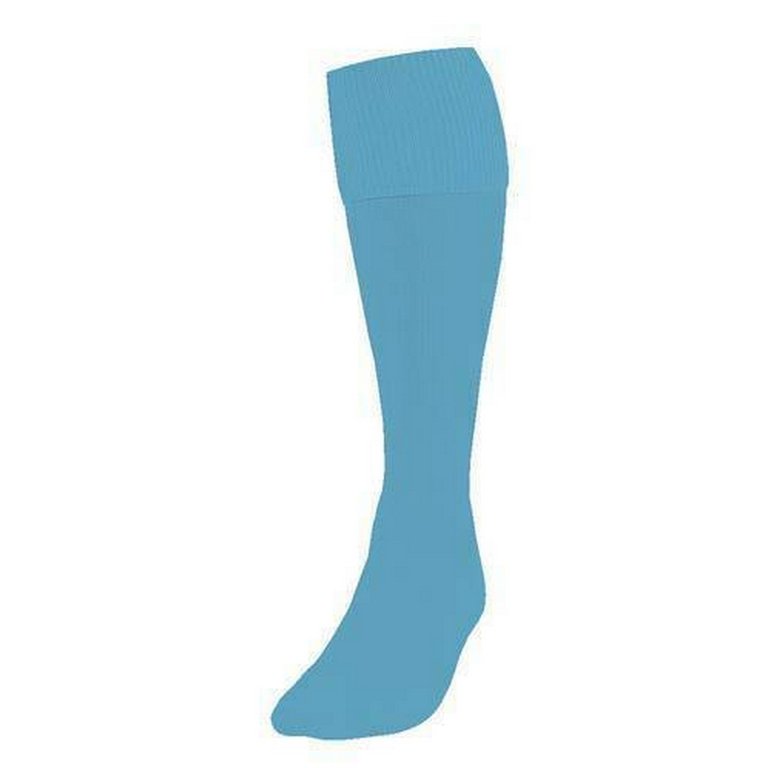 Precision Unisex Adult Plain Football Socks (Sky Blue) - Sky Blue