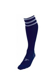 Precision Unisex Adult Pro Football Socks (Navy/White)