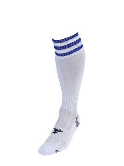Precision Precision Unisex Adult Pro Football Socks (White/Royal Blue) product