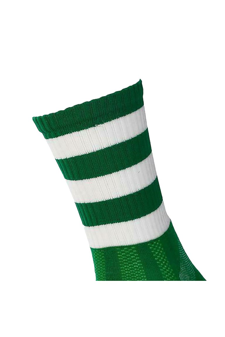 Precision Unisex Adult Pro Hooped Football Socks (Green/White)