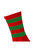 Precision Unisex Adult Pro Hooped Football Socks (Red/Green)