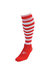 Precision Unisex Adult Pro Hooped Football Socks (Red/White) - Red/White