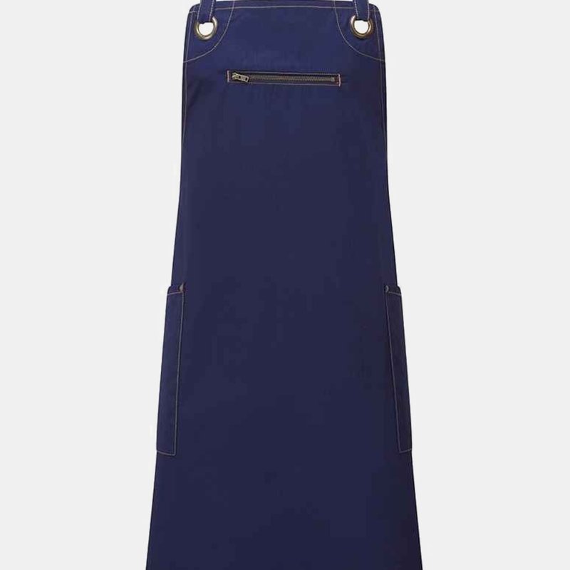 Premier Barley Recycled Full Apron In Blue