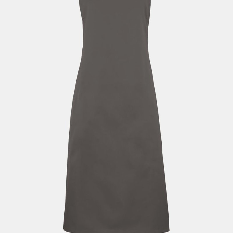 Premier Colours Bib Apron/workwear (pack Of 2) In Grey