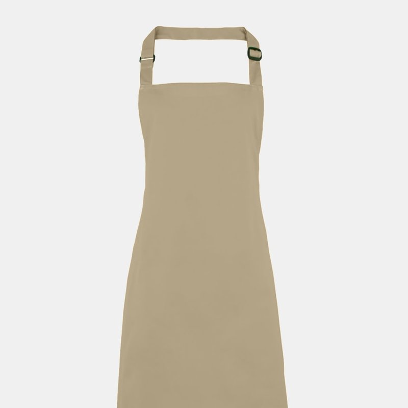 Premier Colours Bib Apron/workwear (pack Of 2) In Brown