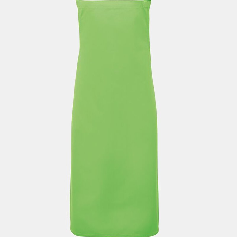 Premier Ladies/womens Apron/workwear (pack Of 2) In Green