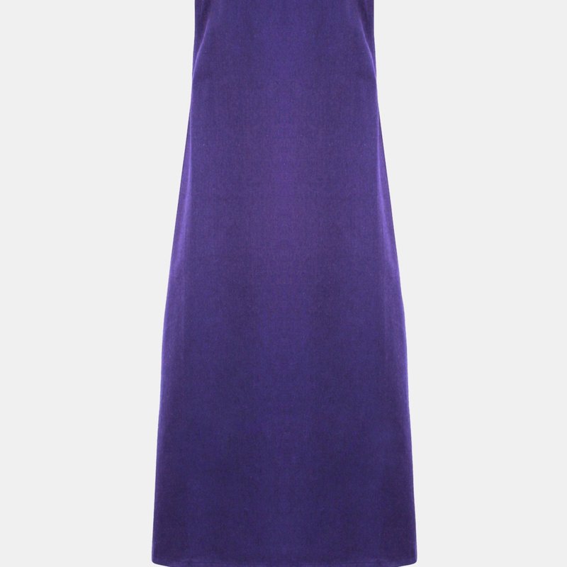 Premier Ladies/womens Apron/workwear (pack Of 2) In Purple