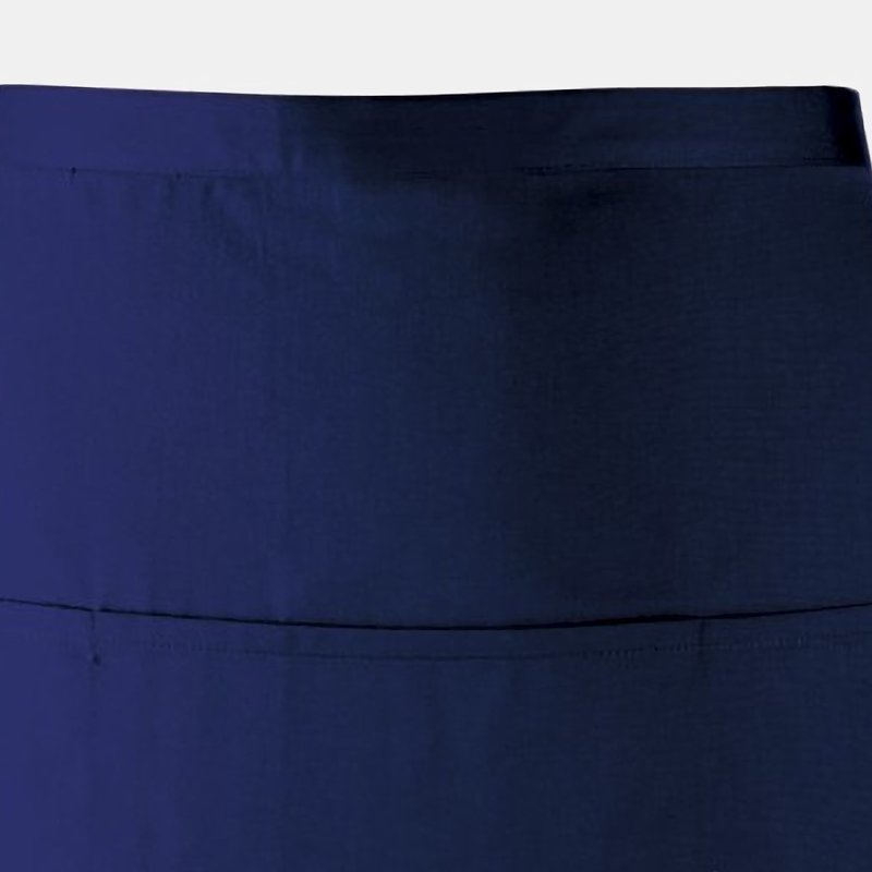 Shop Premier Ladies/womens Colors 3 Pocket Apron / Workwear (navy) (one Size) In Blue