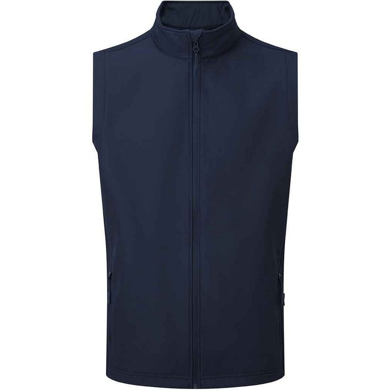 Shop Premier Mens Wind Resistant Vest In Blue