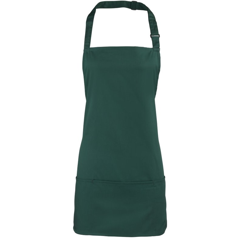 Premier Colours 2-in-1 Apron / Workwear (bottle) (one Size) (one Size) In Green