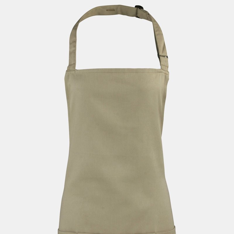 Premier Colours 2-in-1 Apron / Workwear (khaki) (one Size) (one Size) In Brown