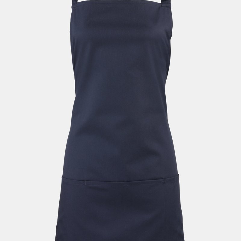 Shop Premier Colours 2-in-1 Apron / Workwear (pack Of 2) (navy) (one Size) (one Size) In Blue
