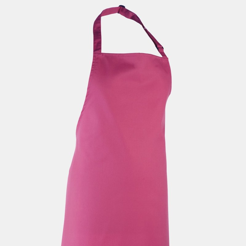 Premier Colours Bib Apron/workwear (fuchsia) (one Size) (one Size) In Pink