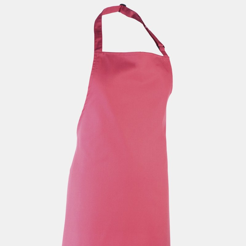 Premier Colours Bib Apron/workwear (hot Pink) (one Size) (one Size)