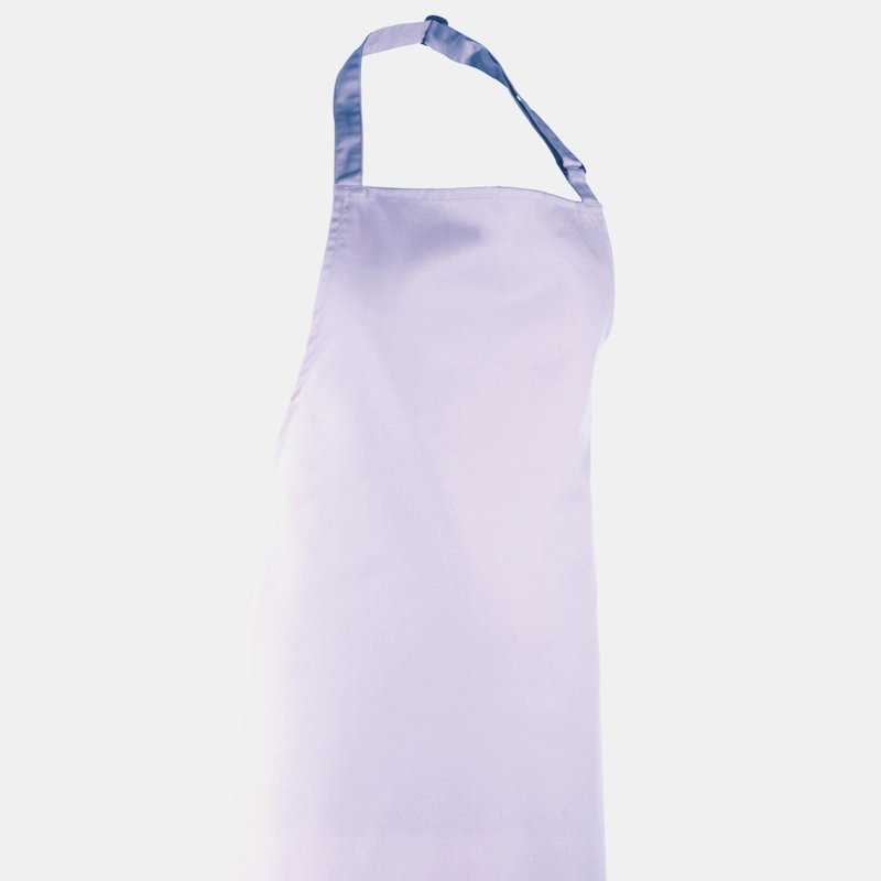 Shop Premier Colours Bib Apron/workwear (lilac) (one Size) (one Size) In Purple