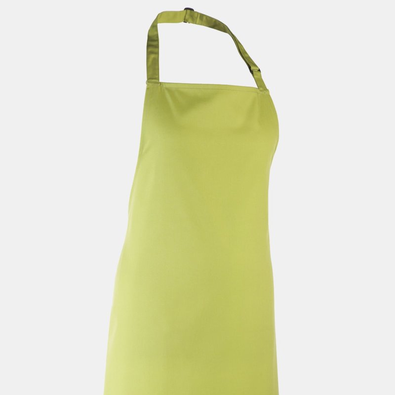 Premier Colours Bib Apron/workwear (lime) (one Size) (one Size) In Green
