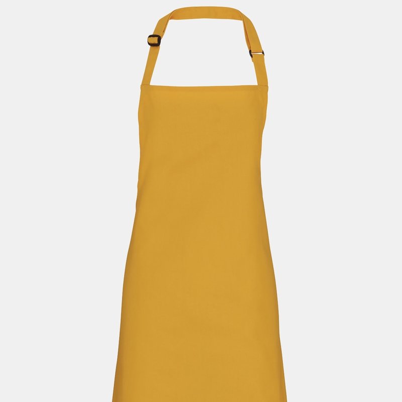 Shop Premier Colours Bib Apron/workwear (mustard) (one Size) (one Size) In Orange