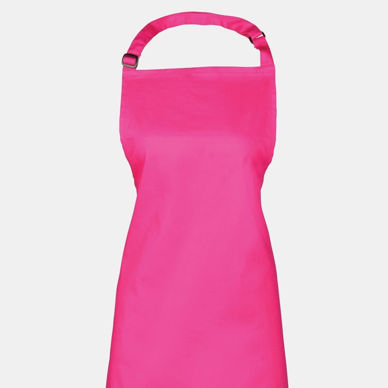 Shop Premier Colours Bib Apron/workwear (pack Of 2) (raspberry Crush) (one Size) (one Size) In Pink