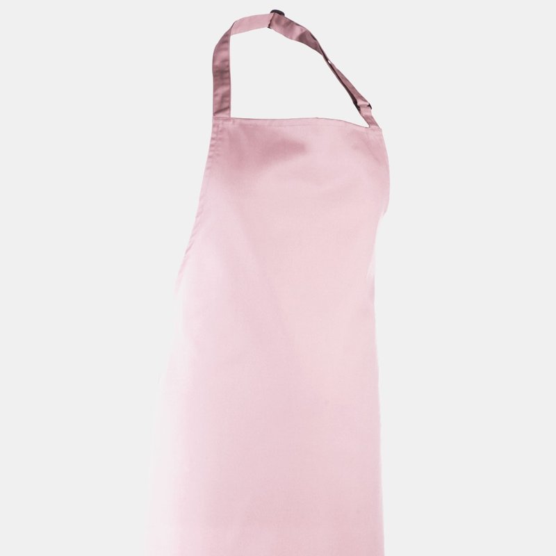 Premier Colours Bib Apron/workwear (pink) (one Size) (one Size)