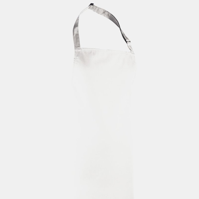 Premier Colours Bib Apron/workwear (white) (one Size) (one Size)