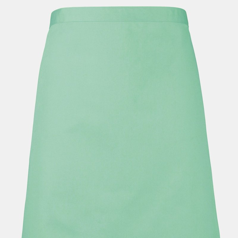 Premier Ladies/womens Mid-length Apron (aqua) (one Size) (one Size) In Blue