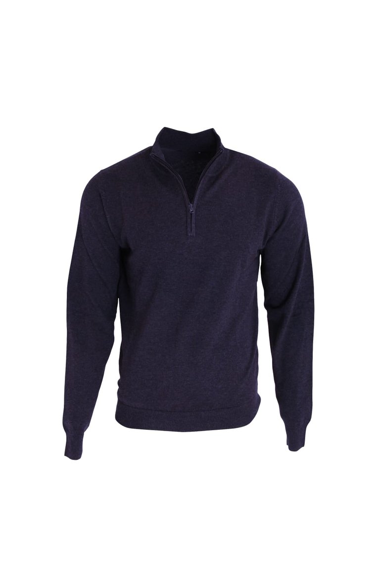 Premier Quater Zip Knitted Sweater