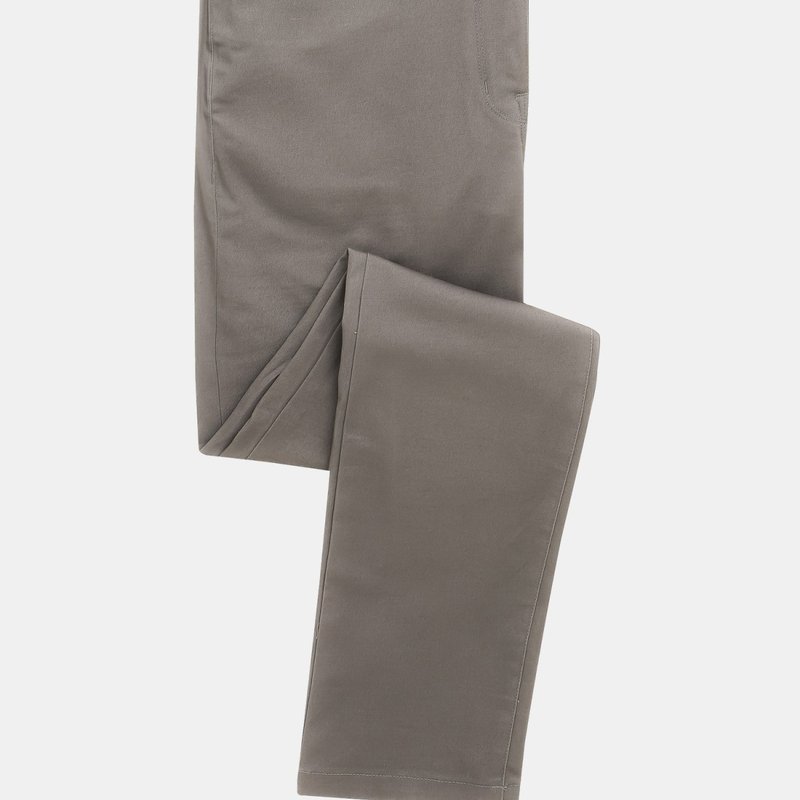 Premier Mens Performance Chinos (charcoal) In Grey