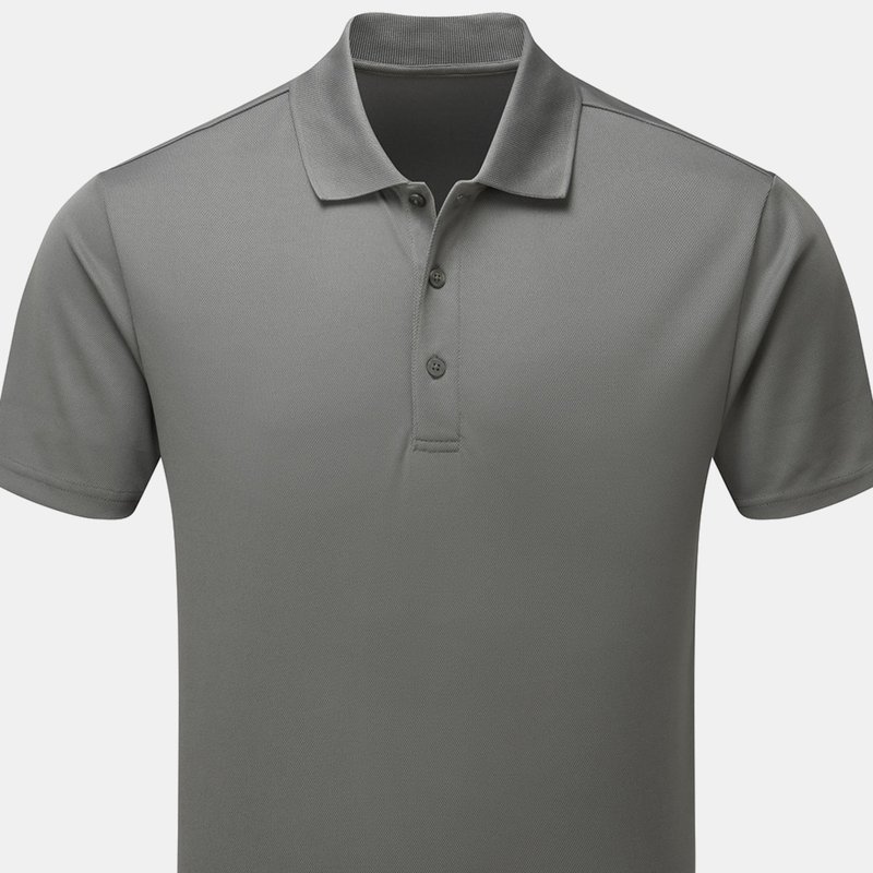 Premier Mens Sustainable Polo Shirt In Grey