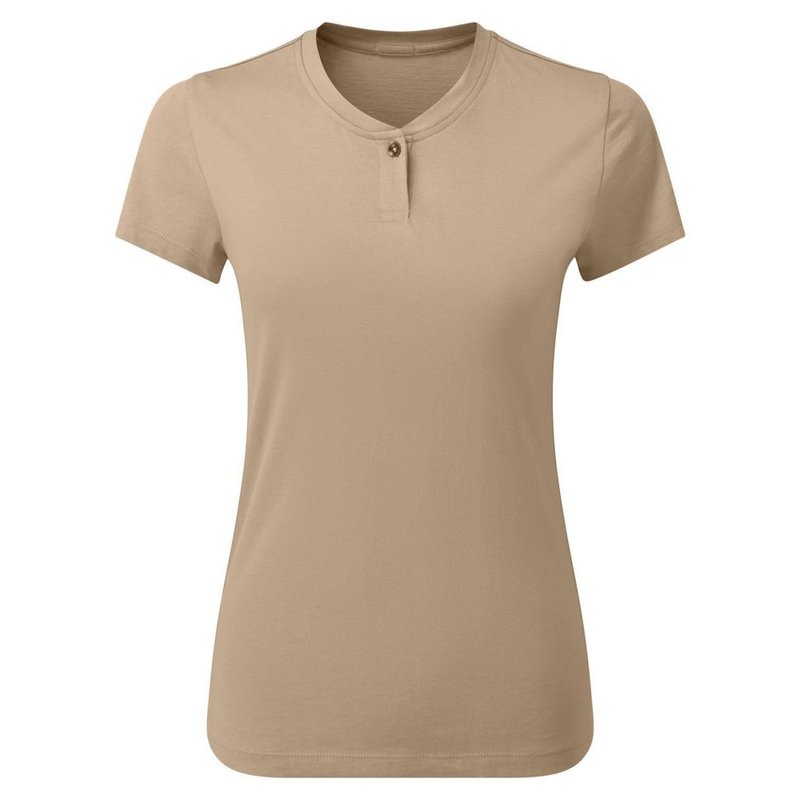 Premier Womens/ladies Comis Sustainable T-shirt In Brown