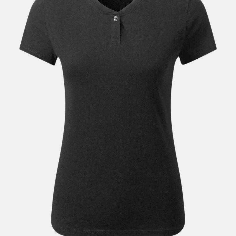 Premier Womens/ladies Comis Sustainable T-shirt In Black