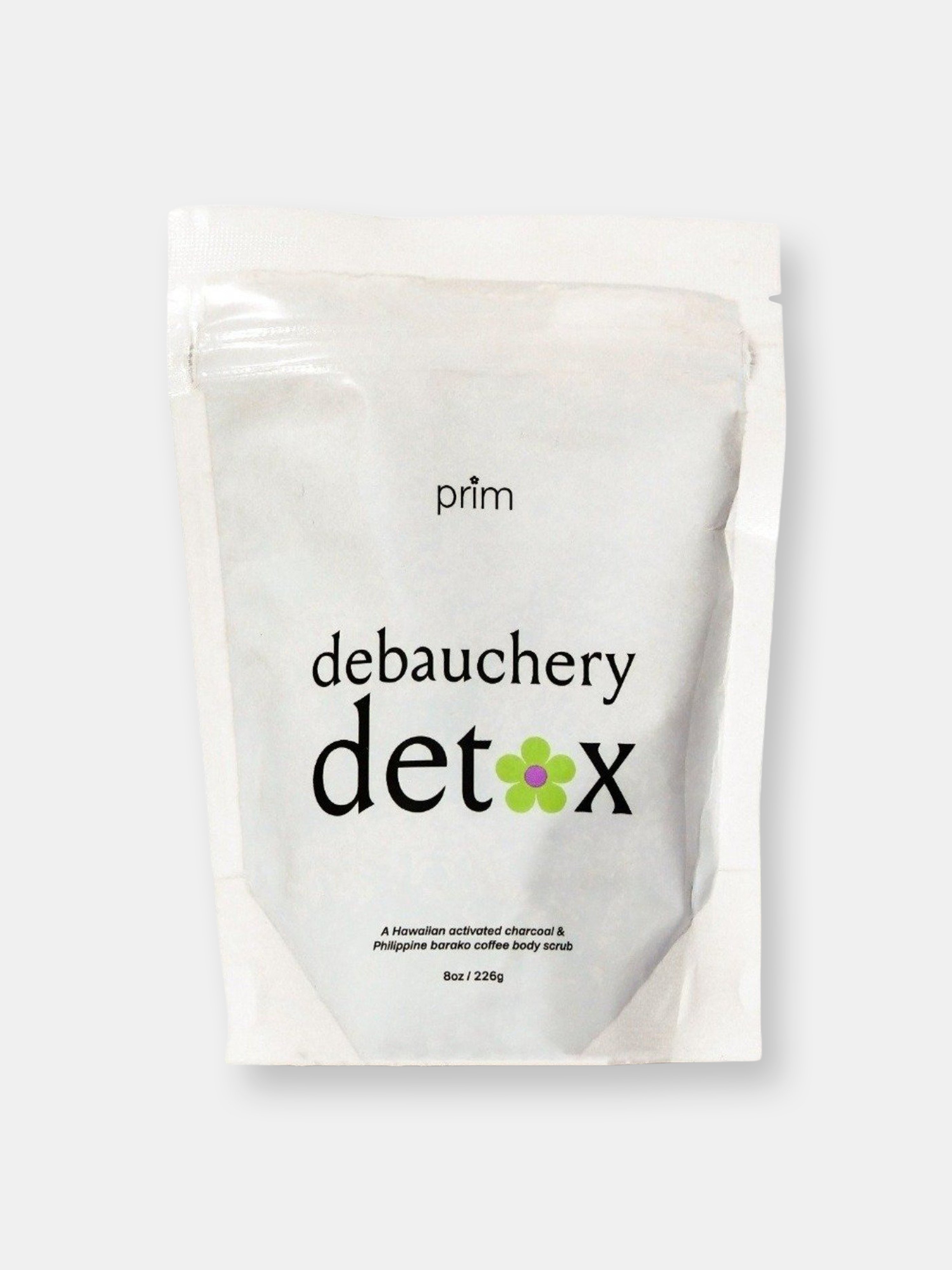 Prim Botanicals The Debauchery Detox Coffee And Charcoal Body Scrub