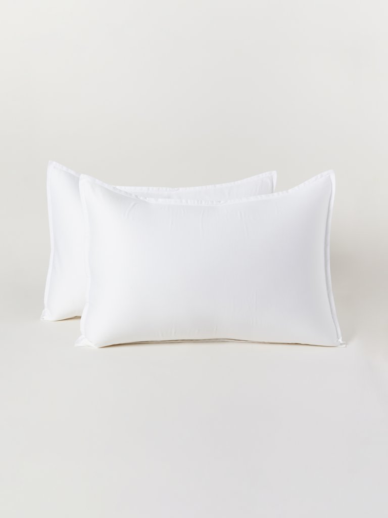Percale Pillow Sham Set
