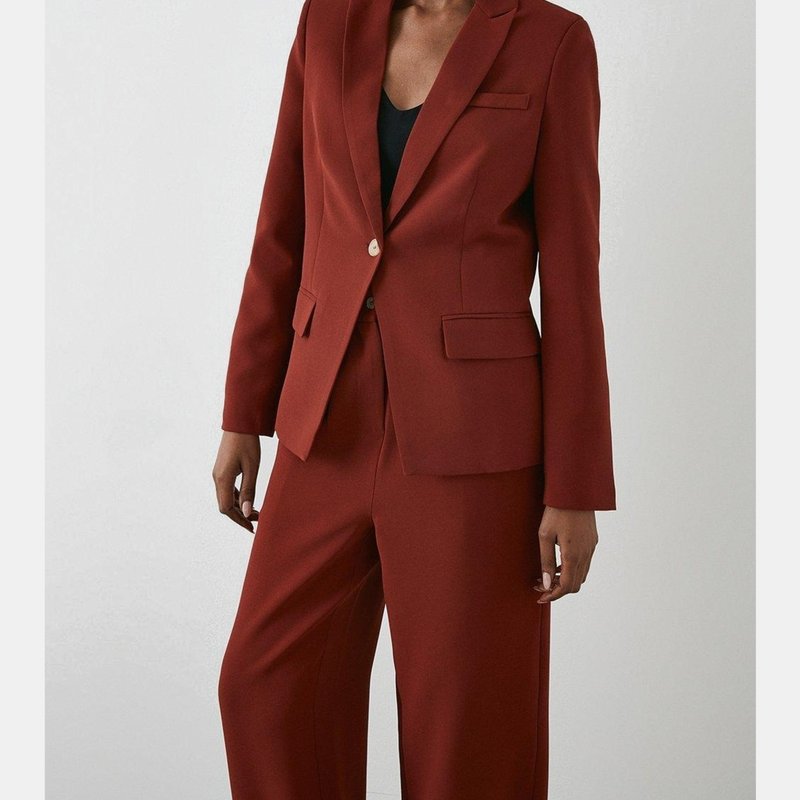 Shop Principles Womens/ladies Single-breasted Blazer In Red